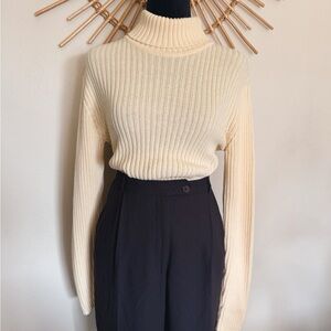Butter Ribbed Turtleneck Sweater
